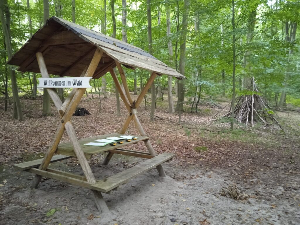 Startpunkt Geocaching in Brandenburg mit Kindern Geocaching-Tour